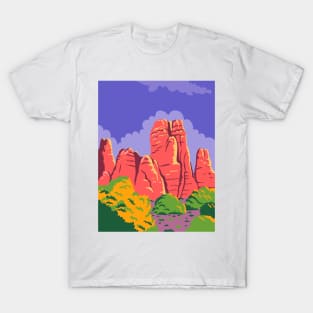 Canyonlands National Park in Moab Utah Utah United States WPA Poster Art Color T-Shirt